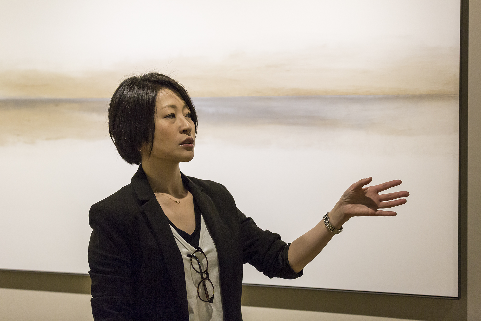 Kiyoe talks about art