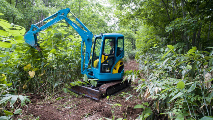 Pavilions Mtb Trail Summer 2017 Construction Photos By Gcp 11