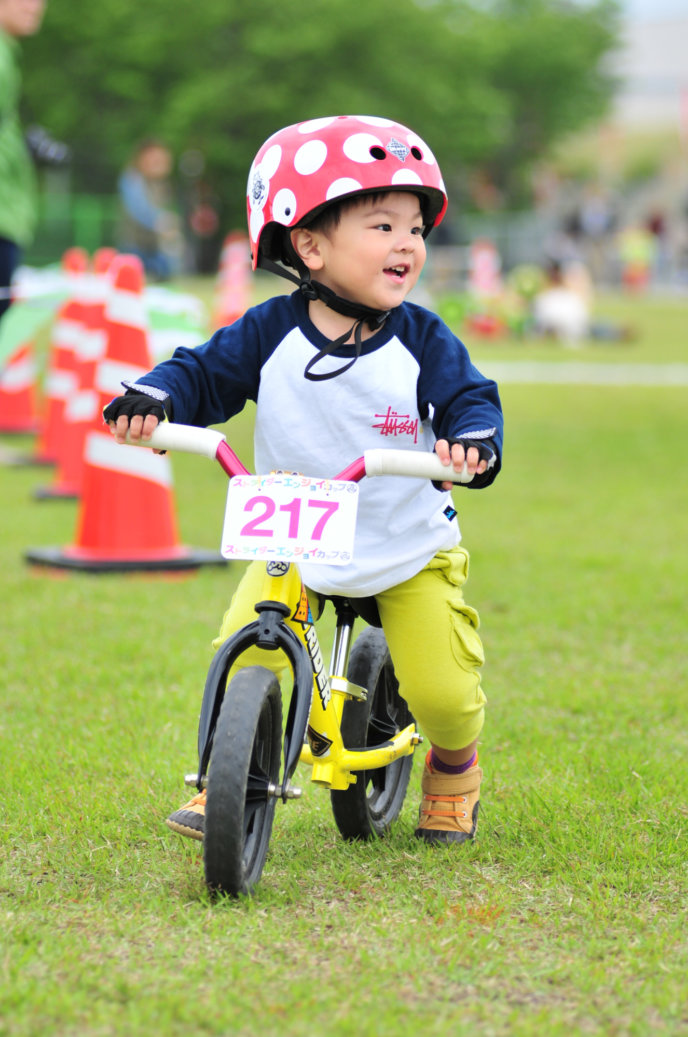Strider Event Single Rider Yellow Bike