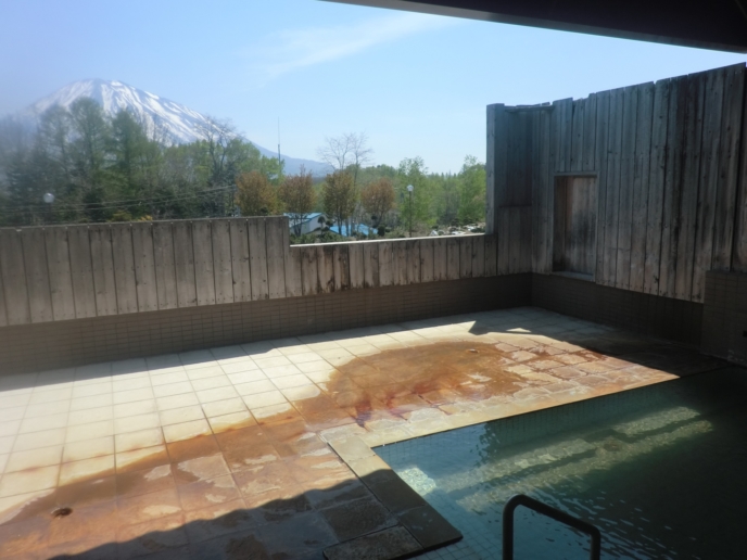 Kutchan Yotei Onsen Outdoor Rotenburo Pool Summer 2