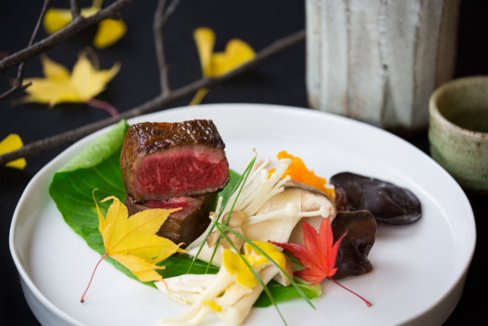 Japanese beef steak at An Dining