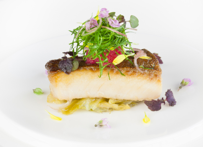 An elegant entree at Kamimura